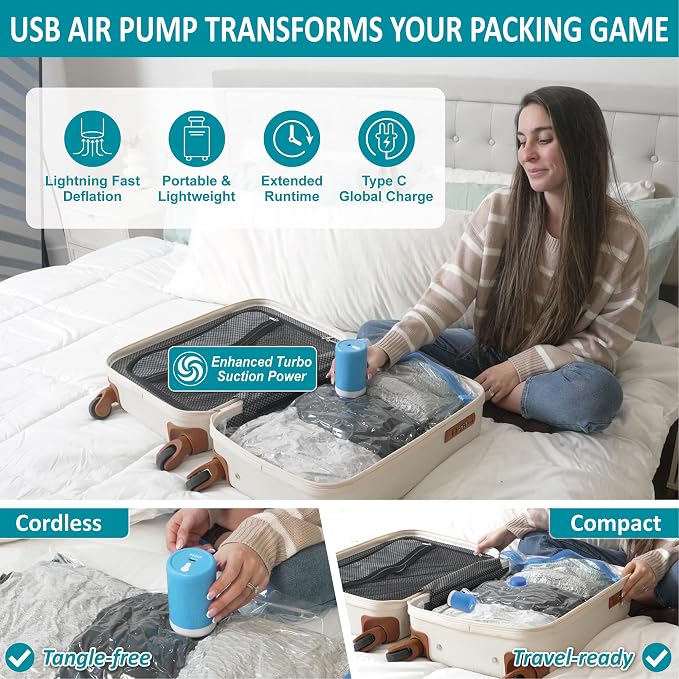 Cozy Essential 26 Pack Vacuum Storage Bags - Image 3