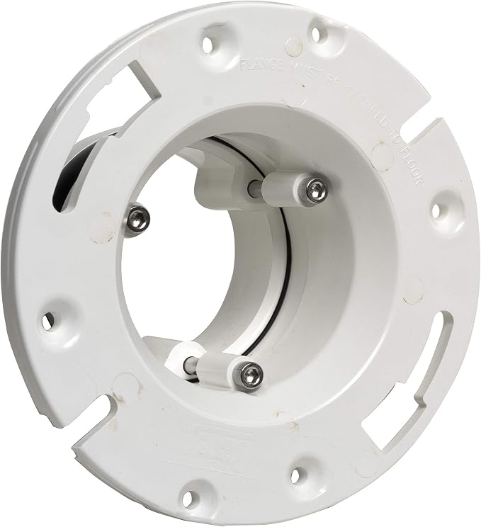 Oatey 4 In. Schedule 40 DWV Replacement PVC Closet Flange - Image 3