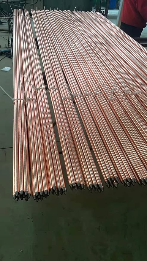 8ft Ground Rod - UL Listed 5/8'' Bonded Electrical Copper Grounding Bar - Image 3