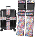 Monsters Luggage Straps for Suitcases, Adjustable Luggage Travel Belt to Keep by Unknown