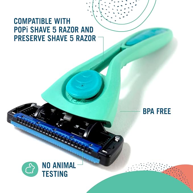 Preserve Shave 5 Razor Blades Refills - Image 3