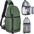 K&F Concept Camera Sling Bag Crossbody Bag Camera Shoulder Backpack by KFCONCEPT