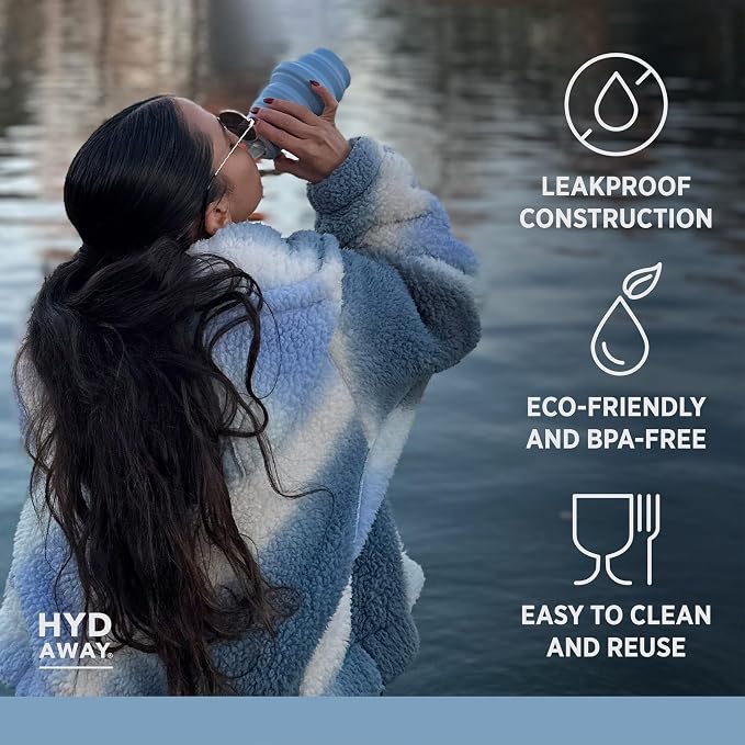 HYDAWAY 17oz Collapsible Water Bottle - Image 3