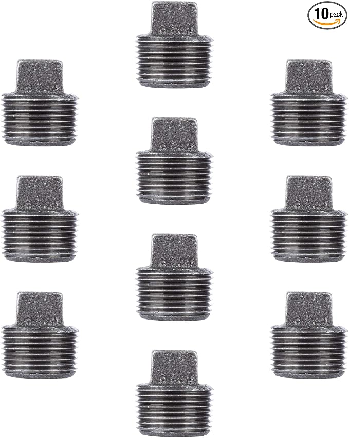PIPE DECOR Plug Fitting, 3/4 Inch, DIY Furniture, and Standard 3/4 Inch by PipeD%C3%A9cor