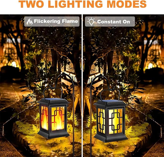 Solar Lanterns Outdoor Waterproof Hanging Solar Lanterns Garden Lights Solar - Image 3