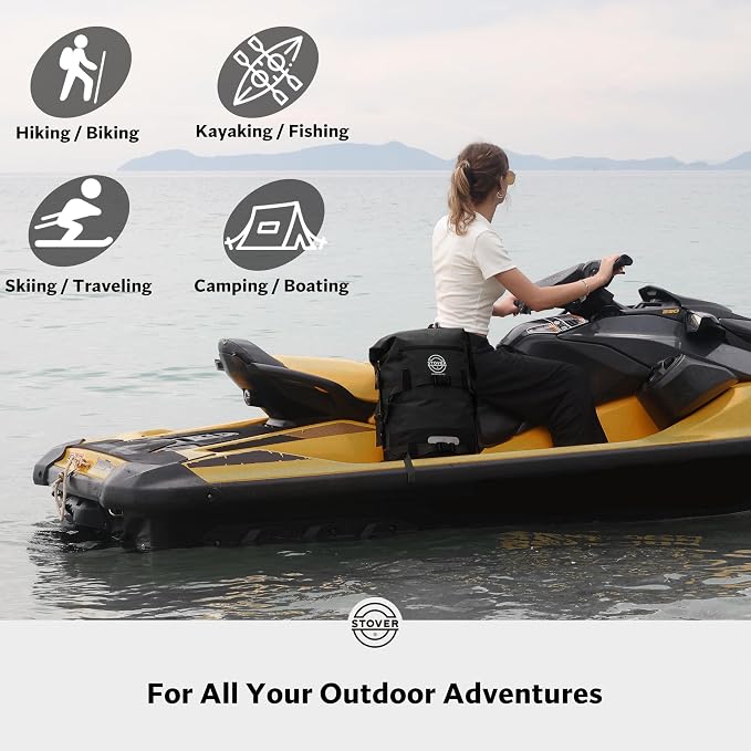 STOVER 5/10/25/30/40/55L Waterproof Backpack- Floating Dry Bag - Image 9