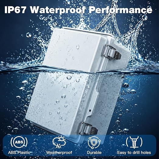 Junction Box Waterproof Outdoor Electrical Boxes IP67 Plastic Enclosure | - Image 2