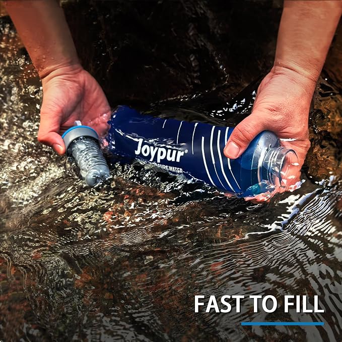 Collapsible Squeeze Water Filter Bottle - 1000ml - Image 4