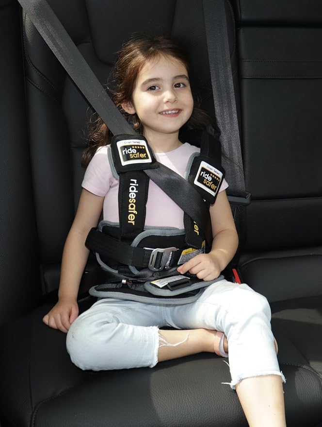 Large Blue, Lightweight, Portable Car Seat - Image 6