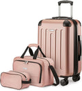 Amazon Basics 3-Piece Luggage Set, Including One Carry-On Luggage, One 15-inch by AmazonBasics