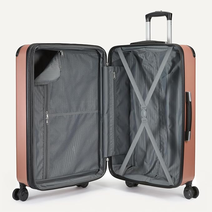 Amazon Basics 3-Piece Luggage Set, Including One Carry-On Luggage, One 15-inch - Image 5