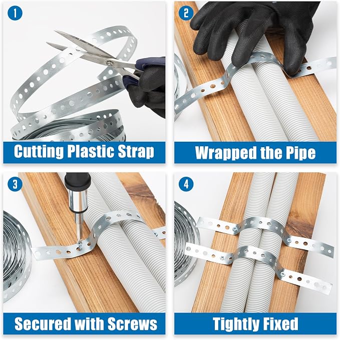 Galvanized 3/4-Inch X 50-Feet Metal Strapping - Image 5