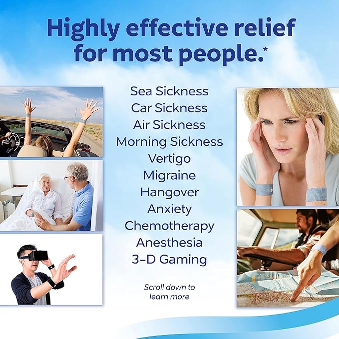 Sea-Band Anti-Nausea Acupressure Wristband - Image 7
