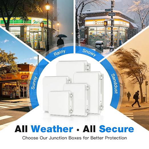 Junction Box Waterproof Outdoor Electrical Boxes IP67 Plastic Enclosure | - Image 8