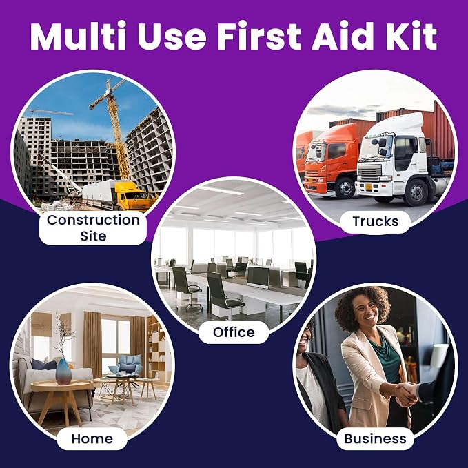100 Person OSHA Compliant First Aid Kit - Image 6