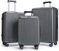 LIGHT FLIGHT Luggage Sets, Durable Hard Shell 3 Piece Set Suitcase by LIGHTFLIGHT