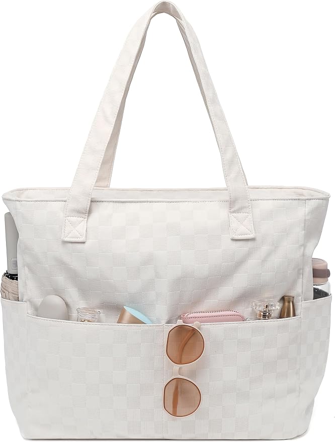 LEDAOU Beach Bag Waterproof Sandproof Women Tote Bag Pool Bag by LEDAOU