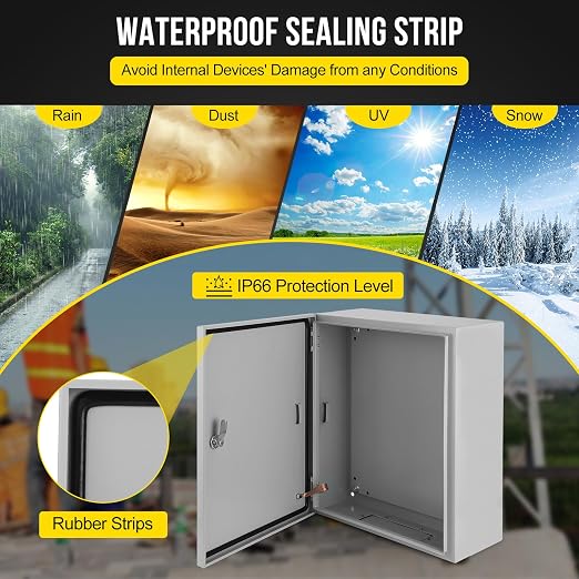 Electrical Box, Nema 4X Steel Electrical Box, Ip66 Waterproof & Dustproof - Image 4
