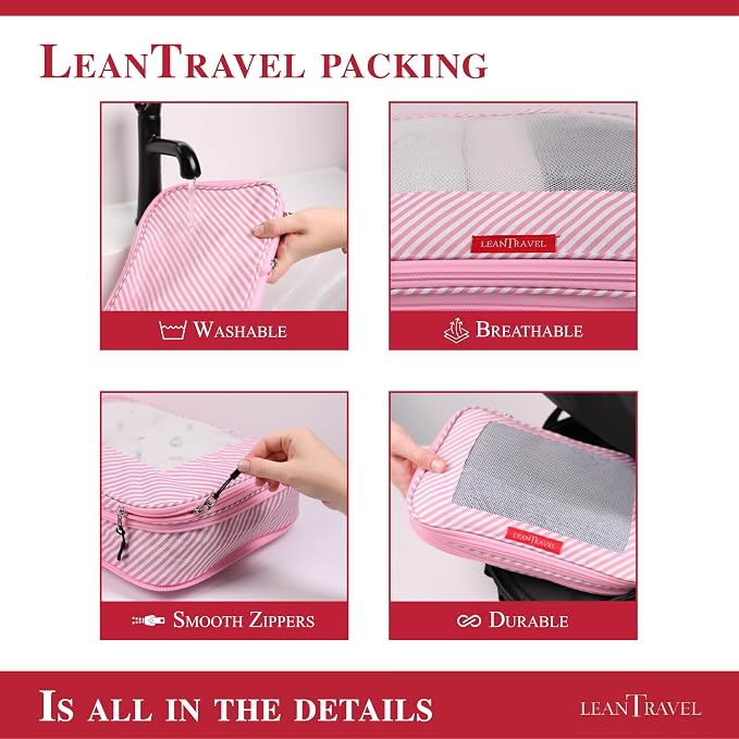LeanTravel Compression Packing Cubes - Image 9