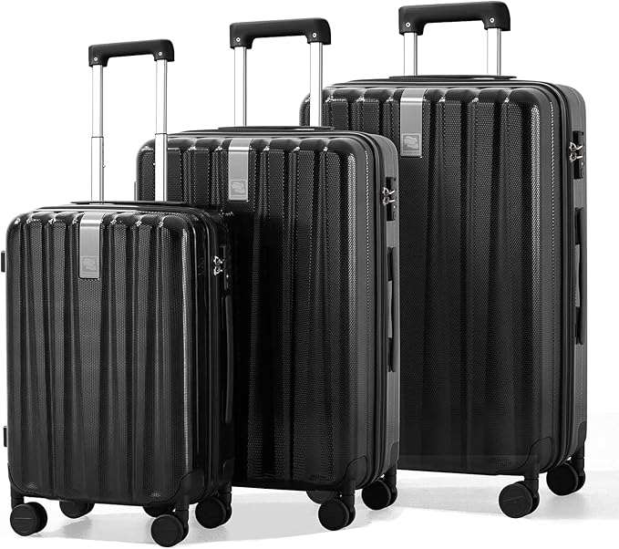 Hanke Luggage Sets 3 piece Carry On Luggage by Hanke