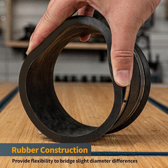 POWERTEC 70148-P6 2-1/2 Inch Dust Control Flex Cuff - Image 9