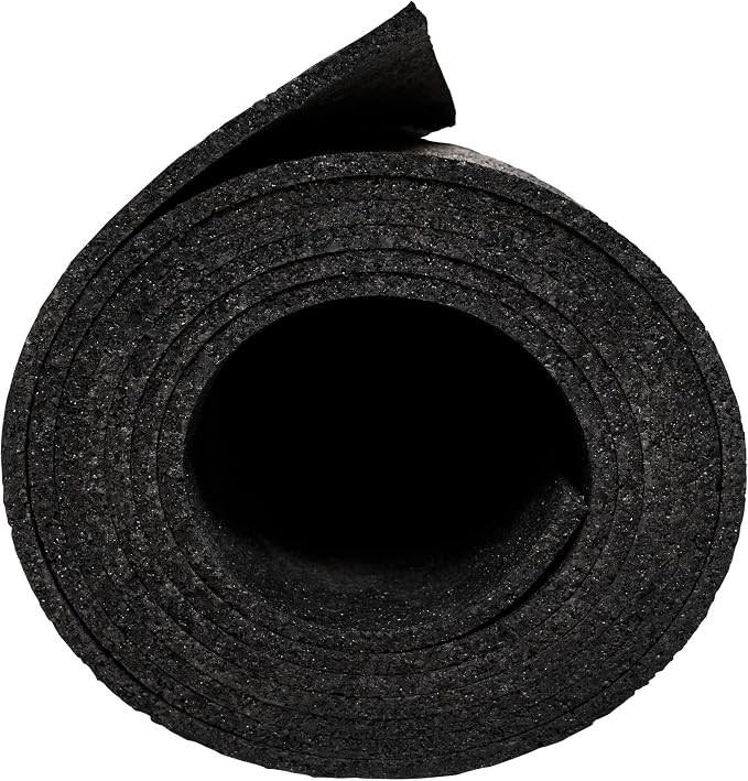 MSI Rubber Utility Mat 60in. x 96in. Black Floor Mat Pack Accent Wall Tile - Image 4