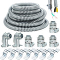 Yariwiz Flexible Steel Electrical Conduit Steel Conduit Kit by Yariwiz