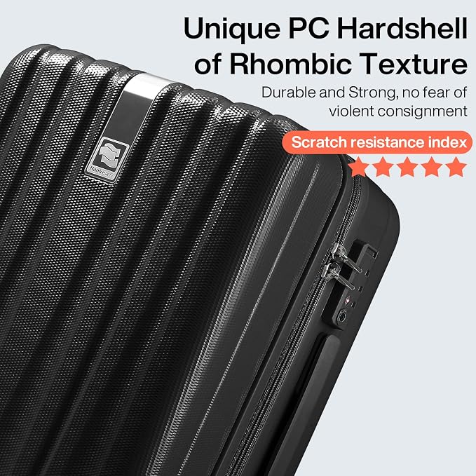 Hanke 24 Inch Luggage Suitcases - Image 6