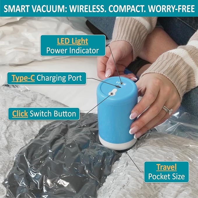 Cozy Essential 26 Pack Vacuum Storage Bags - Image 5