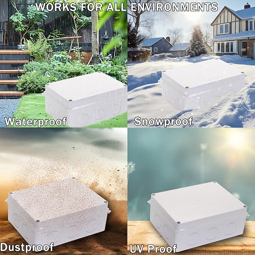 Electrical Box, Outdoor Waterproof Box IP65 Junction Box - Image 6