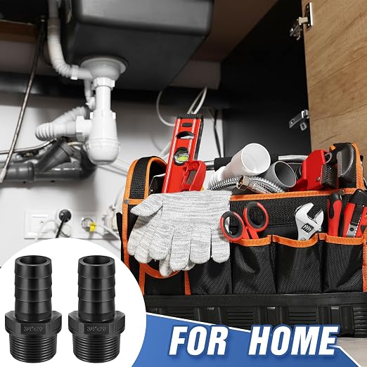 2 Pcs Pool PVC Tube Fitting Barbed Hose Fittings Adapter | Hose Fittings - Image 5