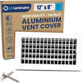 12" x 8" Duct Hole Adjustable Vent Cover by ACLAMINAIRE