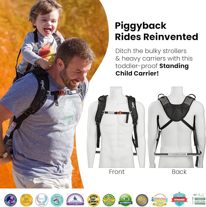 Piggyback Scout Standing Toddler Carrier Backpack - Image 3