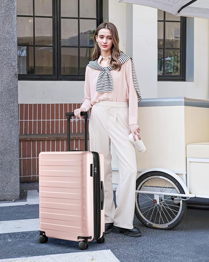 NINETYGO Luggage Sets 3 Piece, Carry On Luggage Airline Approved, Medium Large - Image 2