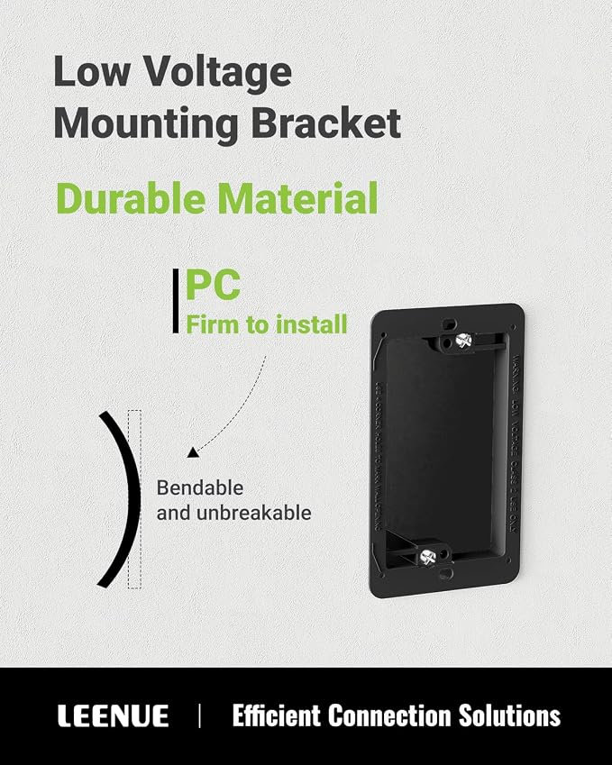 6 Pcs Low Voltage Mounting Bracket - Image 3