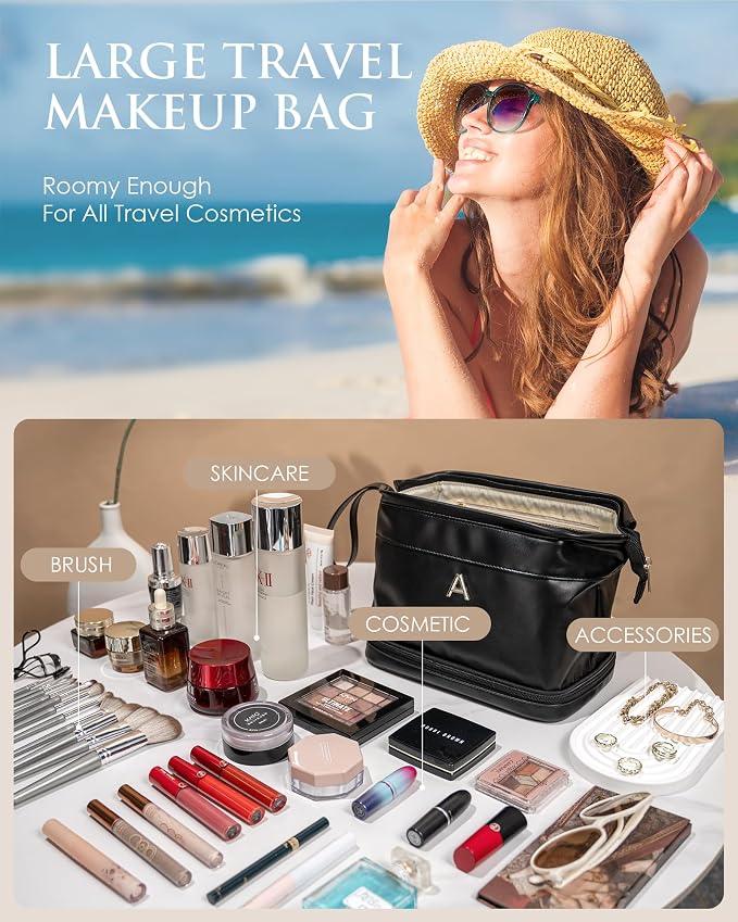 Make Up Bag-Initial Makeup Bags - Image 2