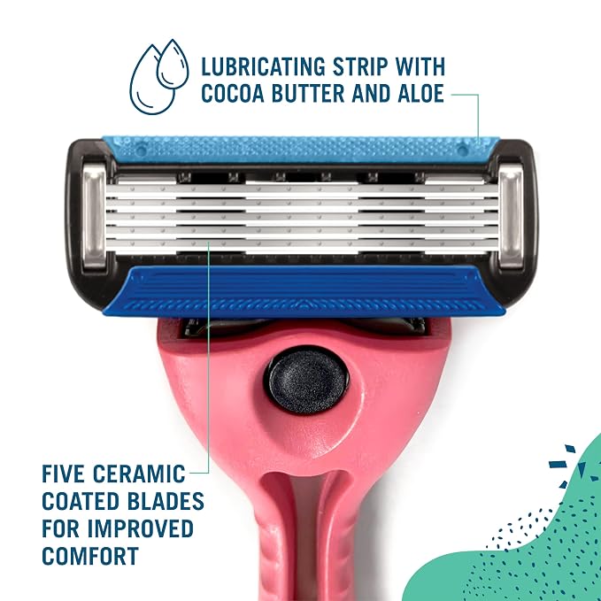 Preserve Shave 5 Five Blade Refillable Razor, Made from Recycled Materials - Image 4