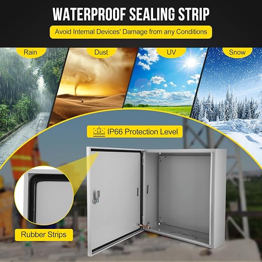 Garvee Outdoor Electrical Box, NEMA 4X Electrical Enclosure Box IP66 Waterproof - Image 7