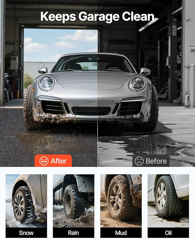 VEVOR Garage Floor Mat, Mud and Oil - Image 8