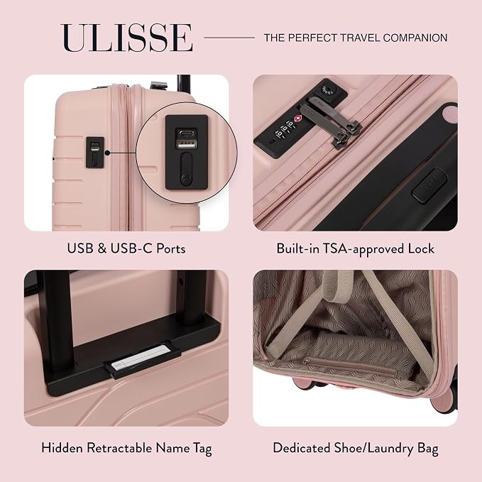 Bric's B|Y Ulisse Spinner Carry-On Suitcase, Lightweight Expandable Hard Shell - Image 4