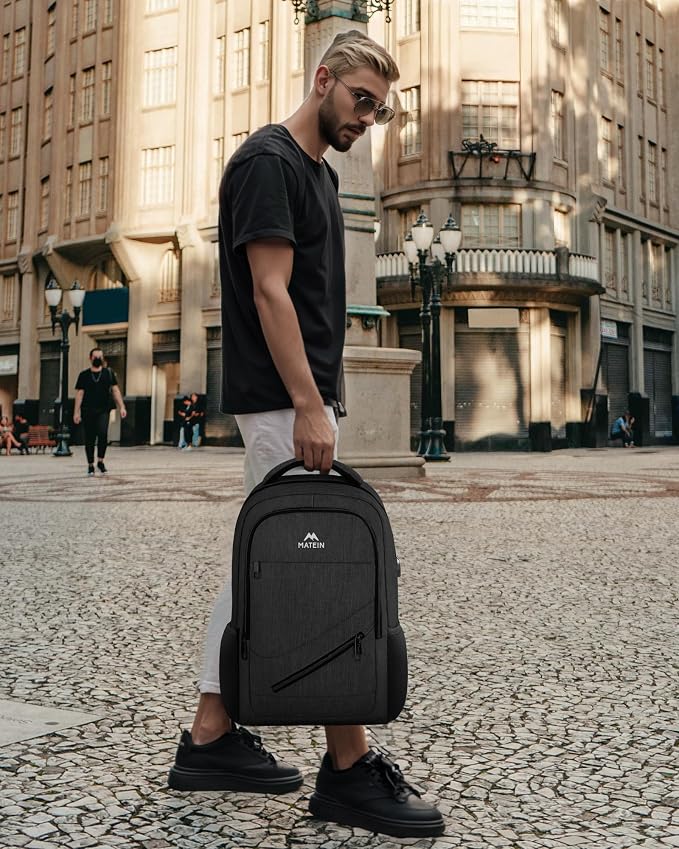 MATEIN 15.6 Inch Backpack for Men Women, 20 L Personal Item Casual Backpack - Image 6