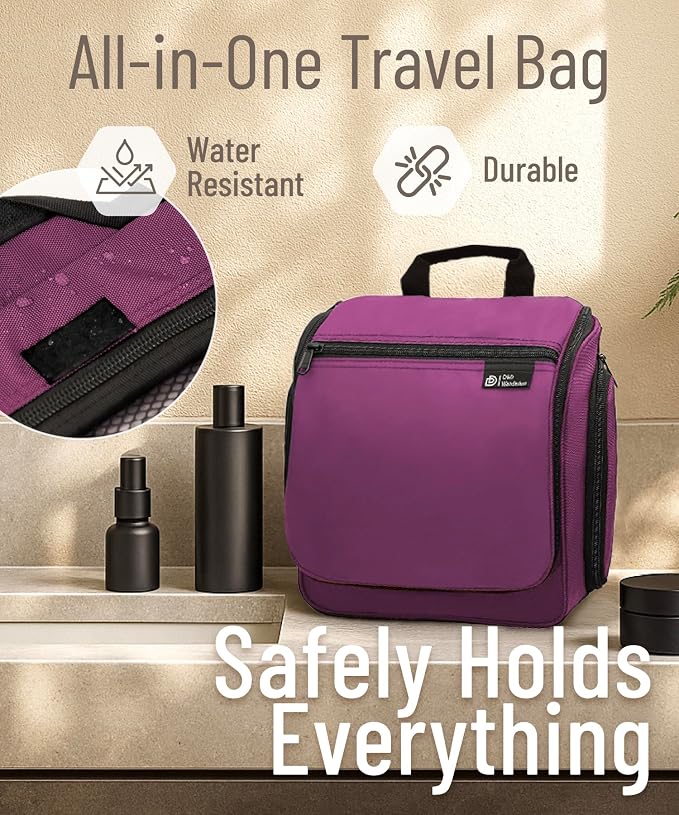 DD D&D Wanderlust D&D Hanging Travel Toiletry Bag - Image 6