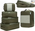 6-Pack Compression Packing Cubes Travel Essentials by NookTheory