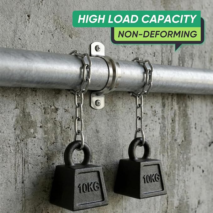 8PCS 4 Inch Stainless Steel Conduit Clamps, Comes - Image 4