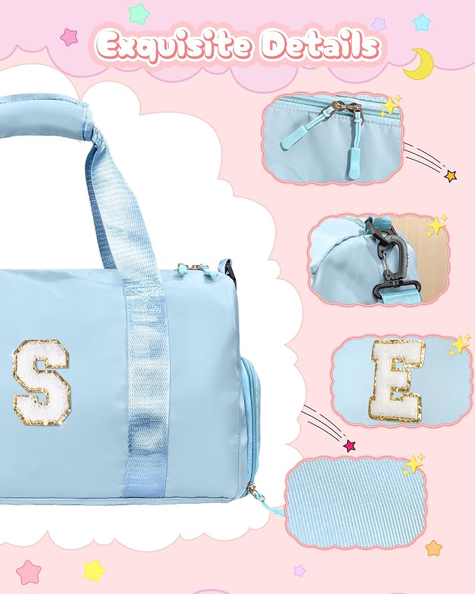 Easter Basket Stuffers Gifts for Kids-Girl Gym Bag - Image 4
