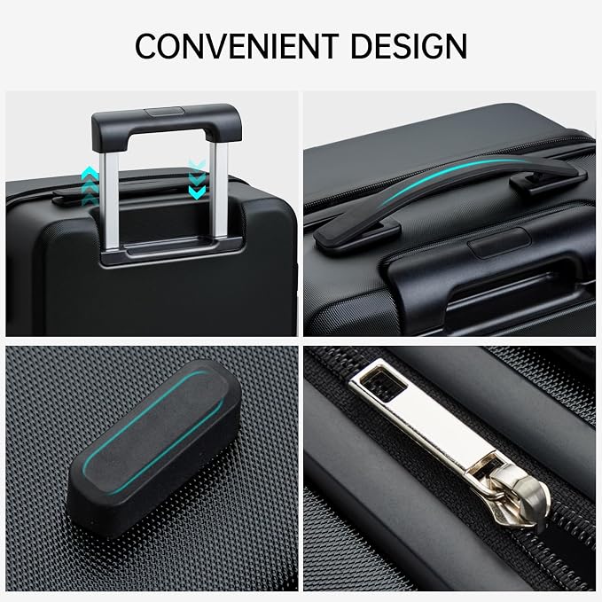 MILADA Hard Shell Luggage Sets - Image 9