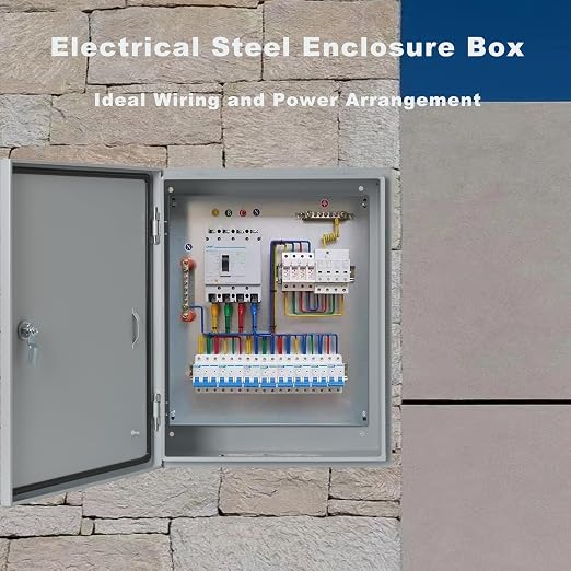 Waterproof Electrical Enclosure 16 x 16 x 8'', Outdoor Electrical Box - Image 2