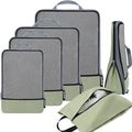 BAGAIL 4 Set/6 Set/8 Set Compression Packing Cubes Travel Accessories by BAGAIL