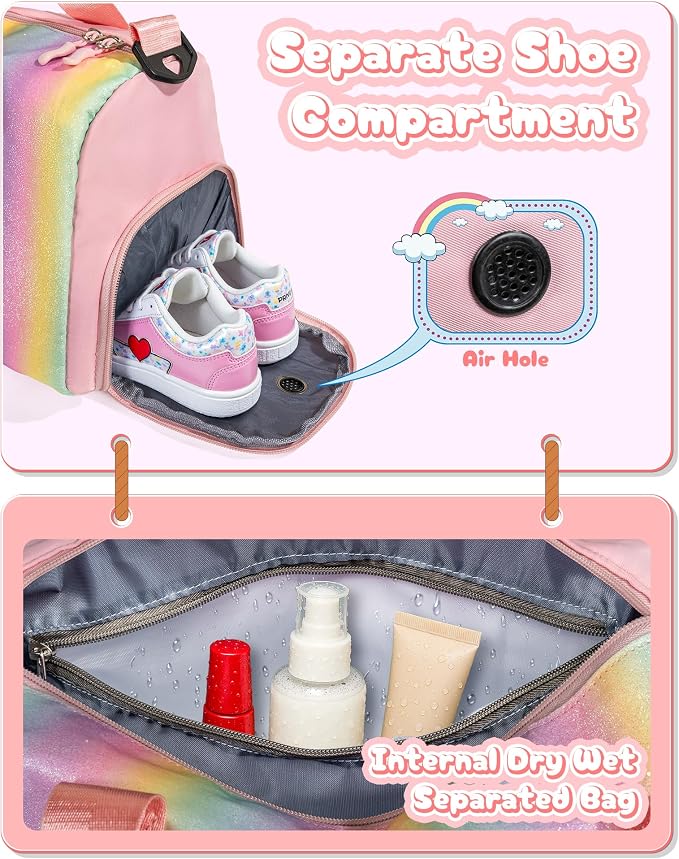 Girly Girl Stuff-Girl Gym Bag - Image 7