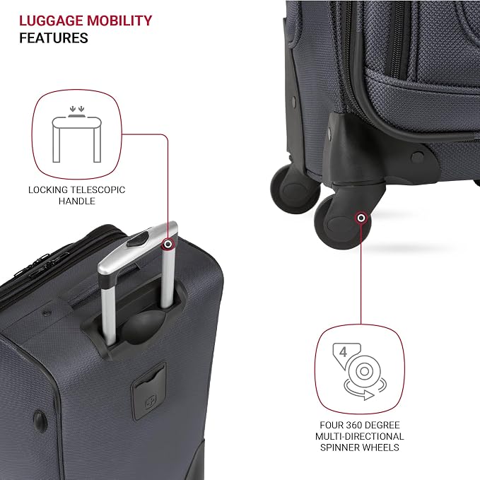 SwissGear Sion Softside Expandable Luggage - Image 2